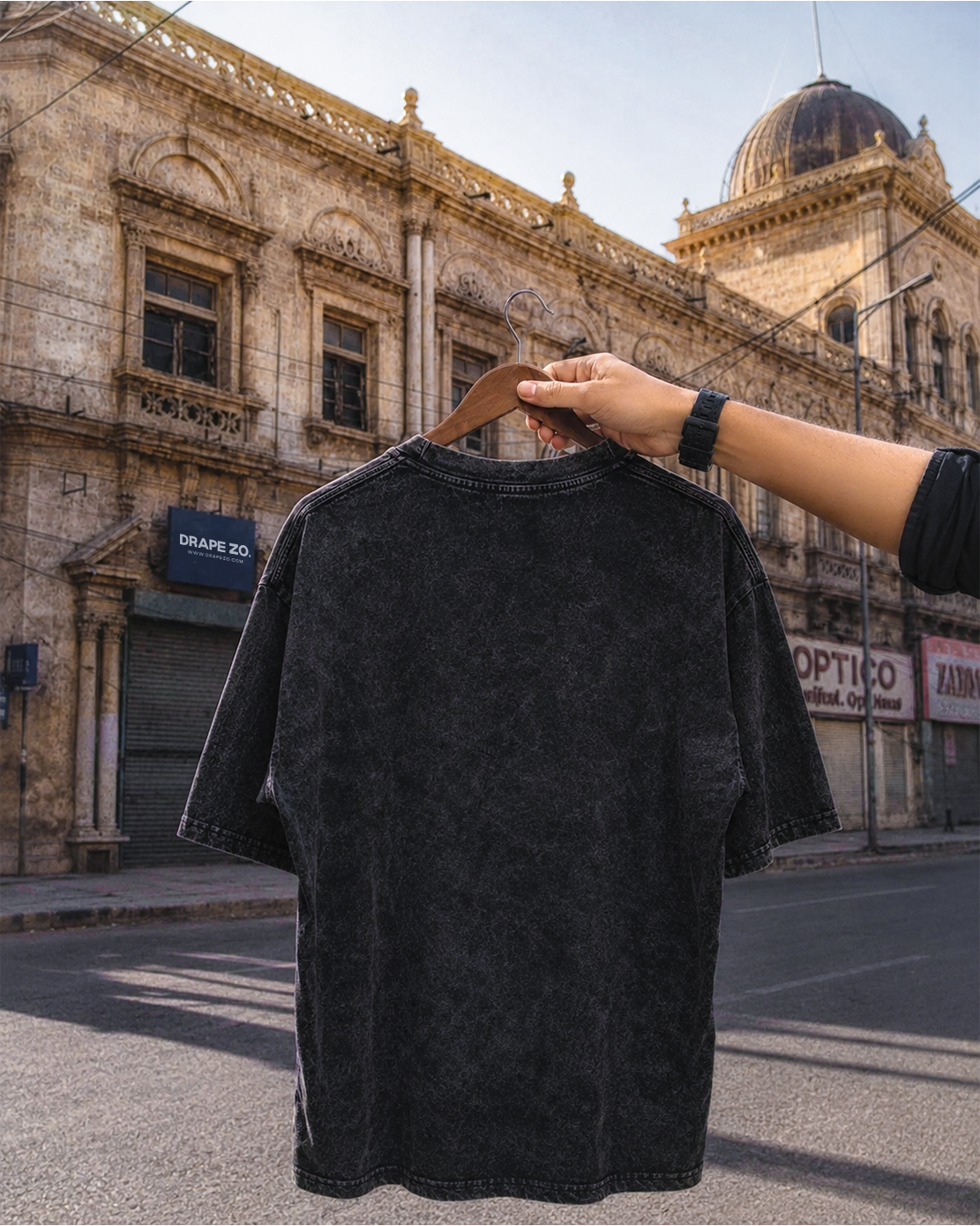 premium acid wash oversized drop shoulder t-shirt free and fast delivery karachi pakistan