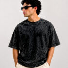 premium acid wash oversized drop shoulder t-shirt free and fast delivery karachi pakistan